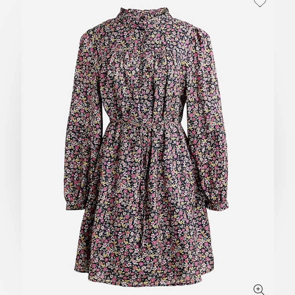 J.Crew Button-up mini dress in sunny meadow - Large - New - NWT